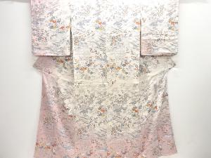 茶屋辻模様付け下げ小紋着物